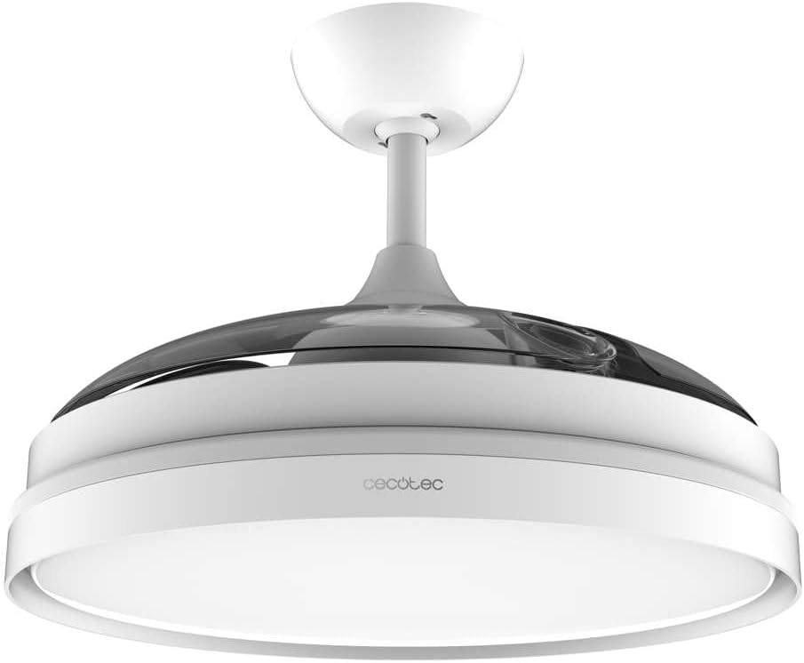 ENERGYSILENCE 4280 CEILING FAN WHITE,106CM, 3 HIDDEN BL