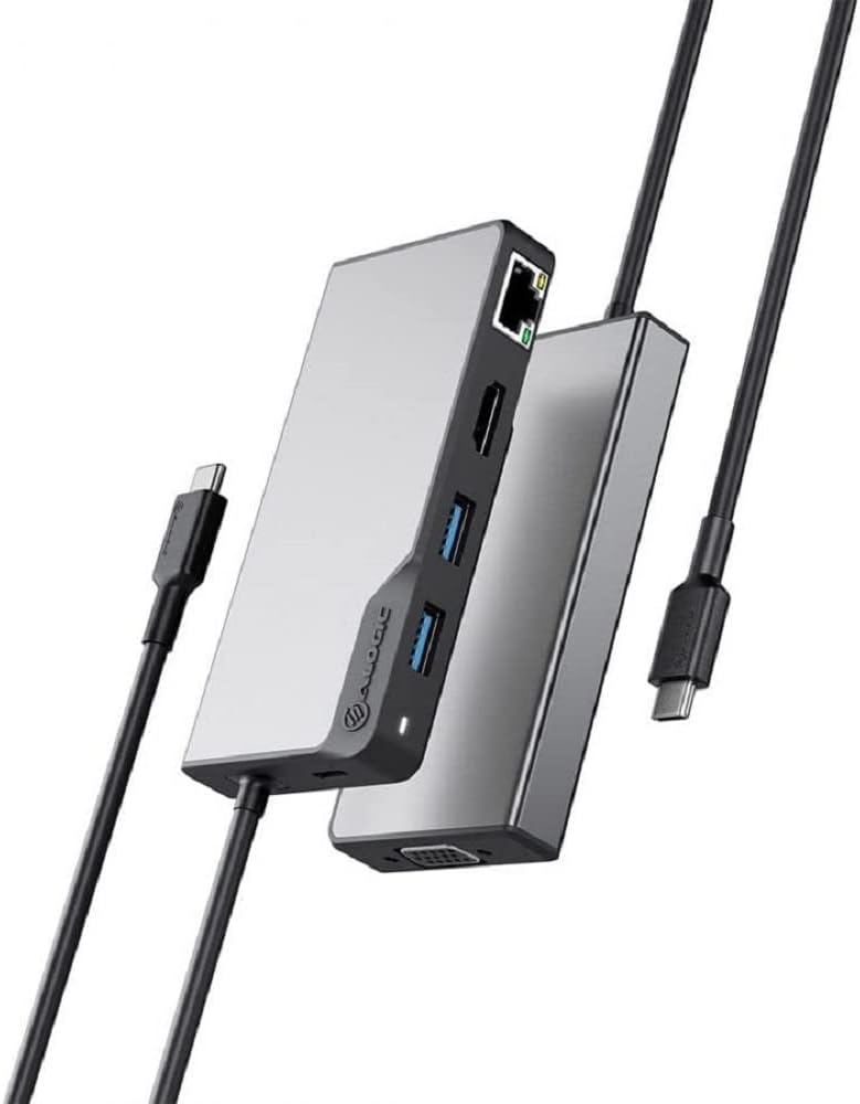 Alogic Fusion MAX USB Type C Docking Station 4K SGray