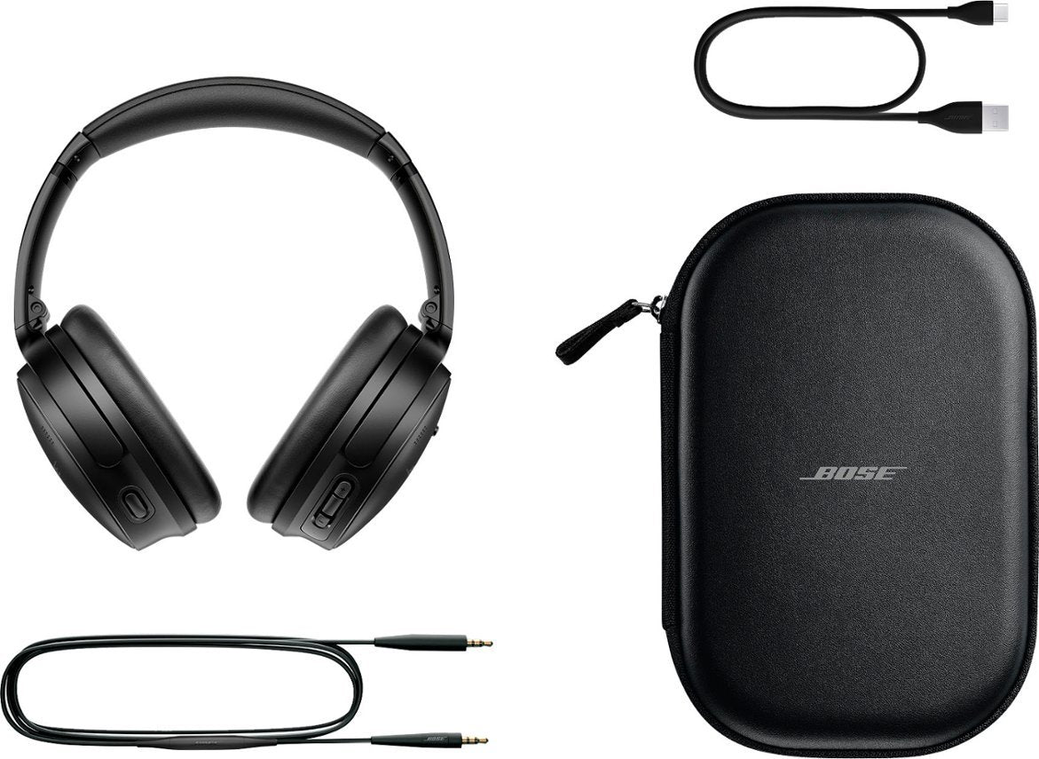 BOSE QC HEADPHONES TRIPLE BLACK