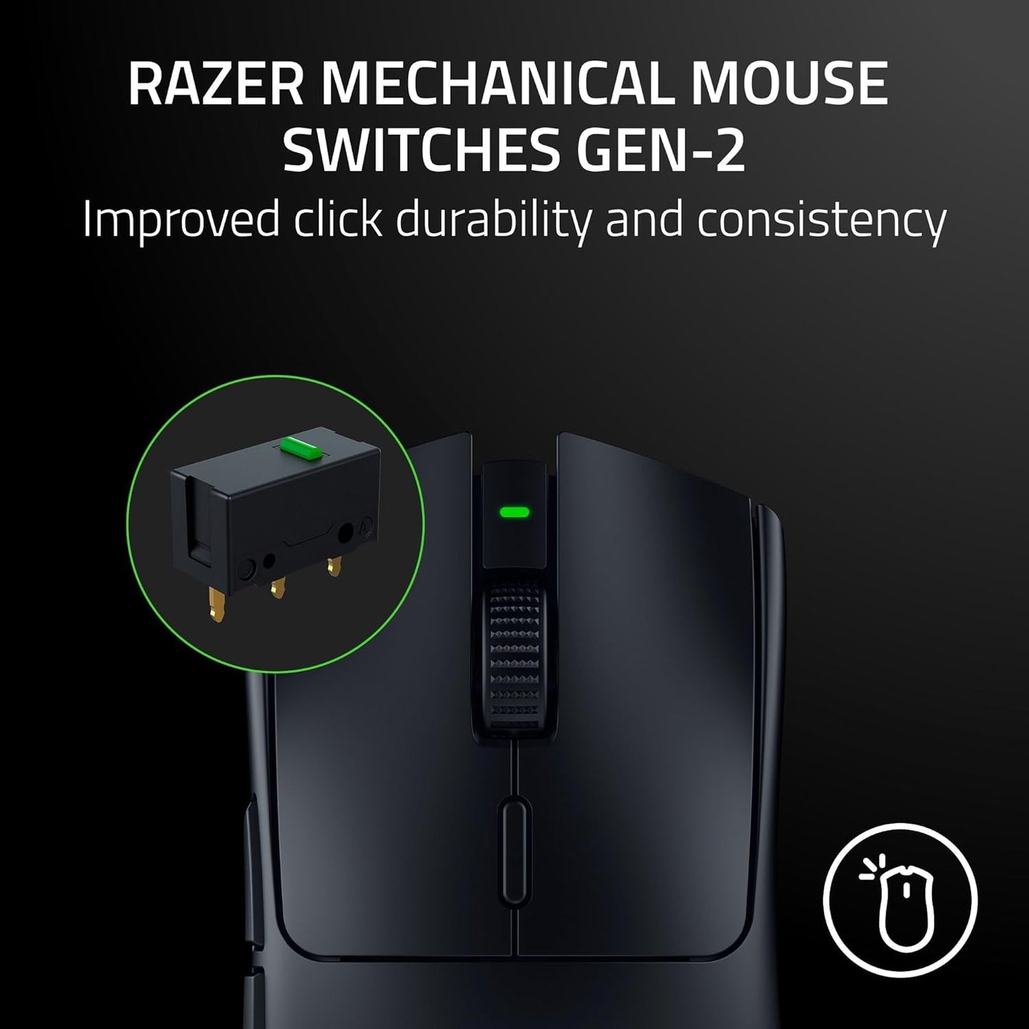 RAZER VIPER V3 HYPERSPEED W/L BLK MSE