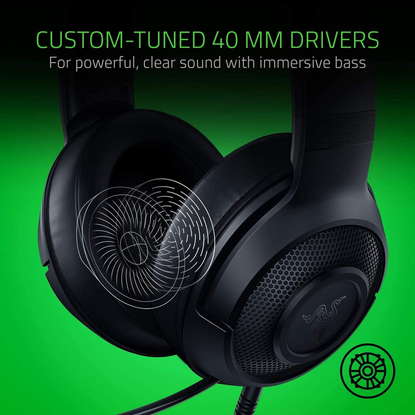 Razer Kraken X Lite - 3.5mm Gaming Headset