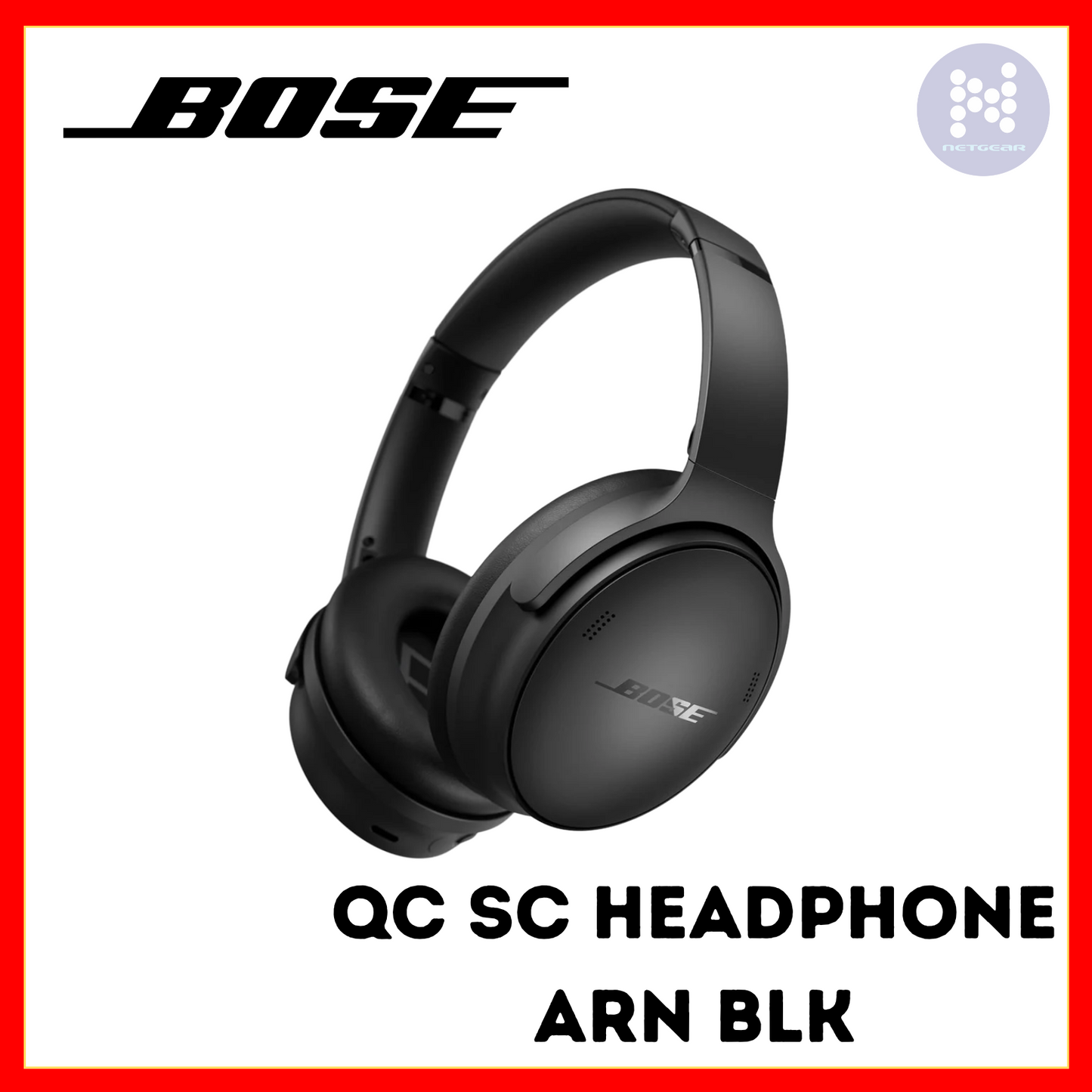 BOSE QC SC HEADPHONE ARN BLK