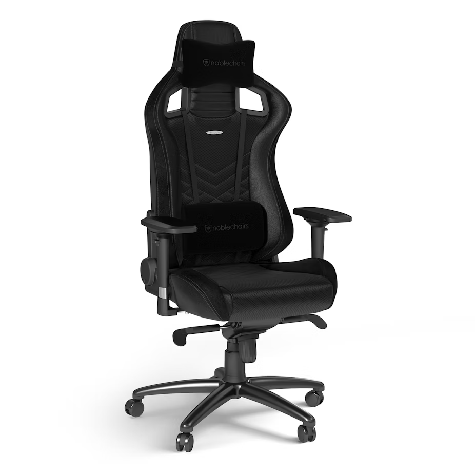 NOBLE EPIC PU LEATHER GAMING CHAIR BLACK