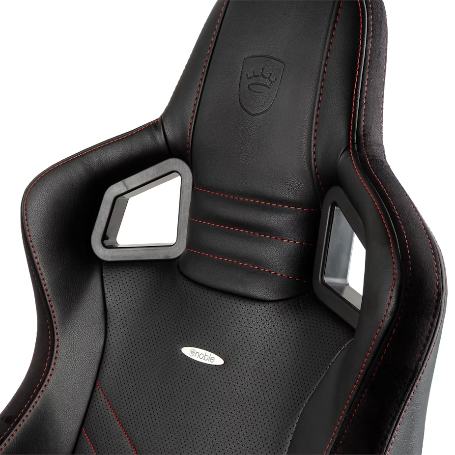 EPIC PU LEATHER GAMING CHAIR BLACK BLUE