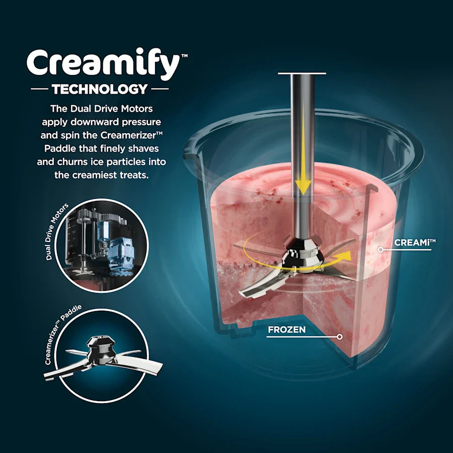 NINJA CREAMI ICE CREAM DELUXE 7 IN 1