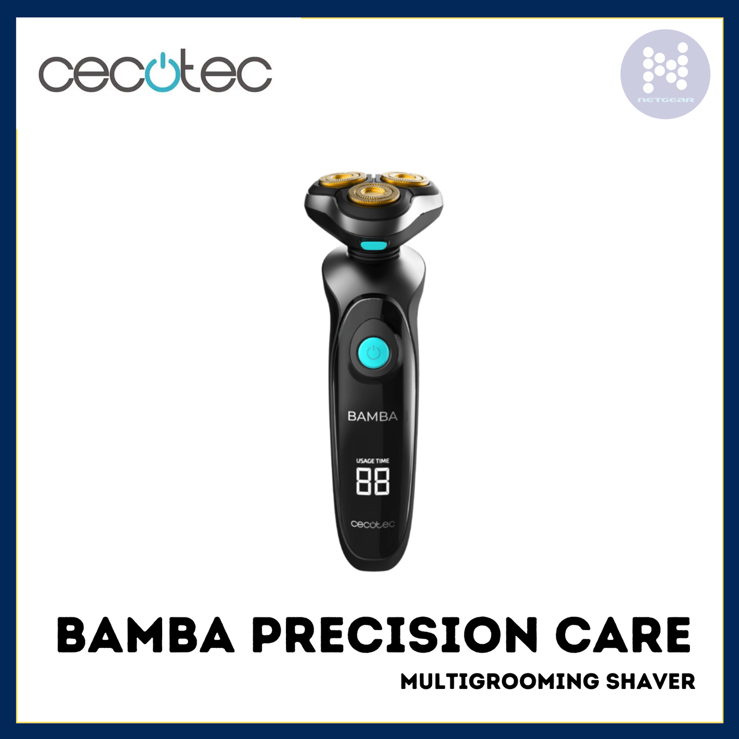 Cecotec Bamba PrecisionCare TwistGroom10in1
