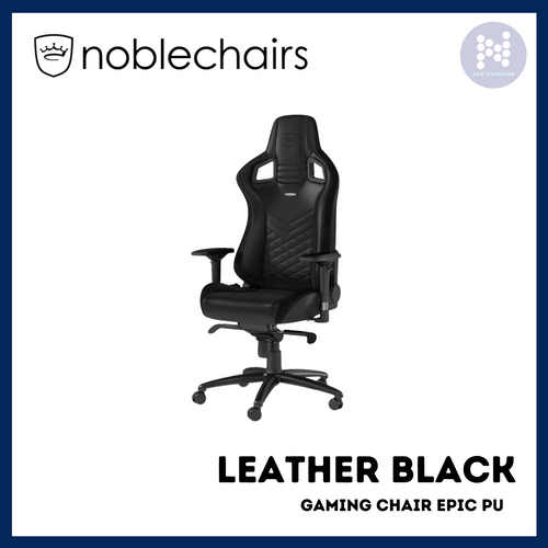 NOBLE EPIC PU LEATHER GAMING CHAIR BLACK