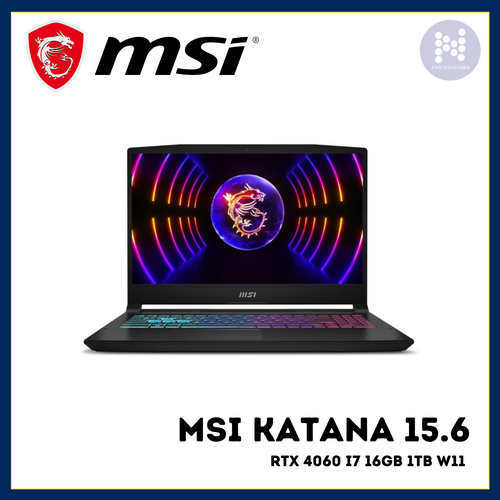 MSI KATANA 15.6 I7 16GB 1TB RTX 4060