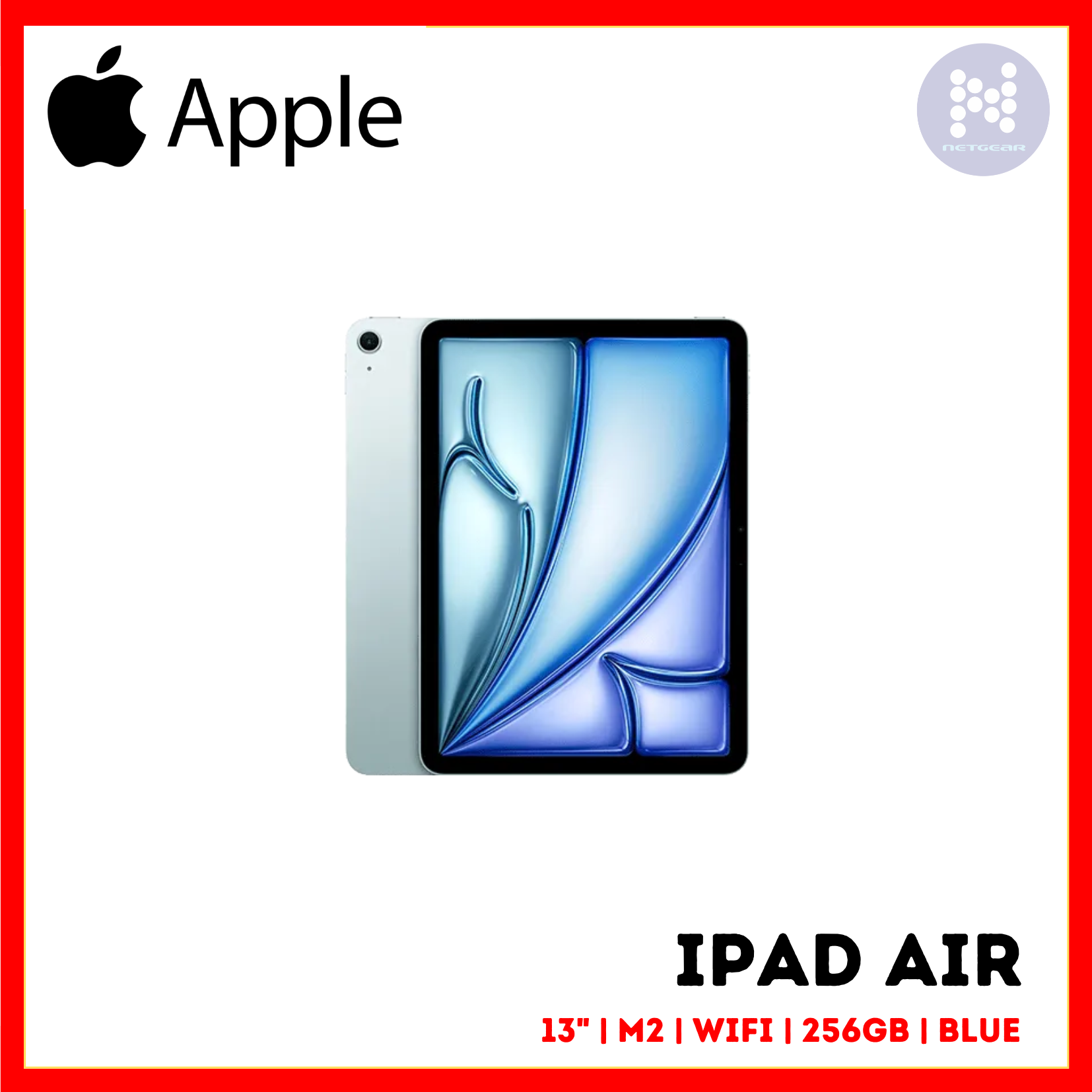 APPLE IPAD AIR 13IN M2 WIFI 256GB BLUE – TEKNOLOGIYA
