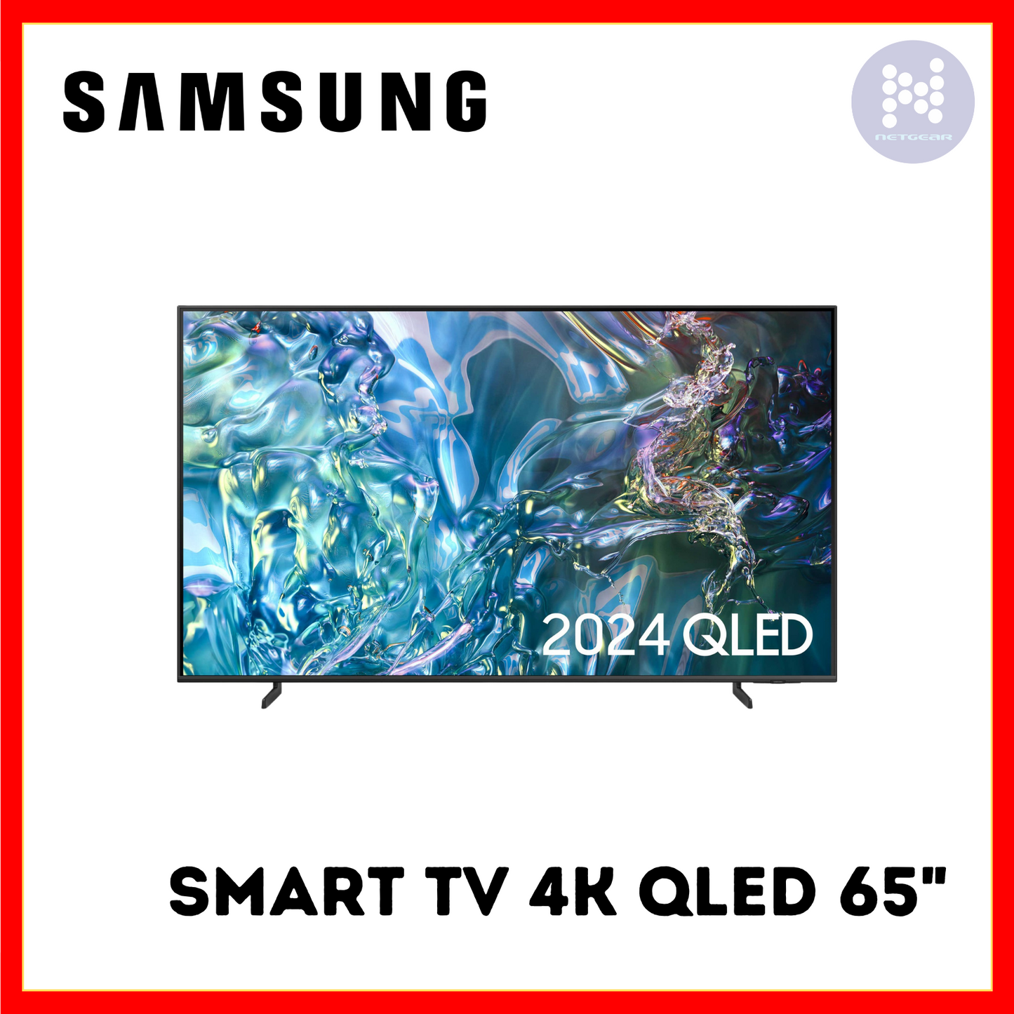 SAMSUNG SMART TV 2024 4K QLED Q6 65IN
