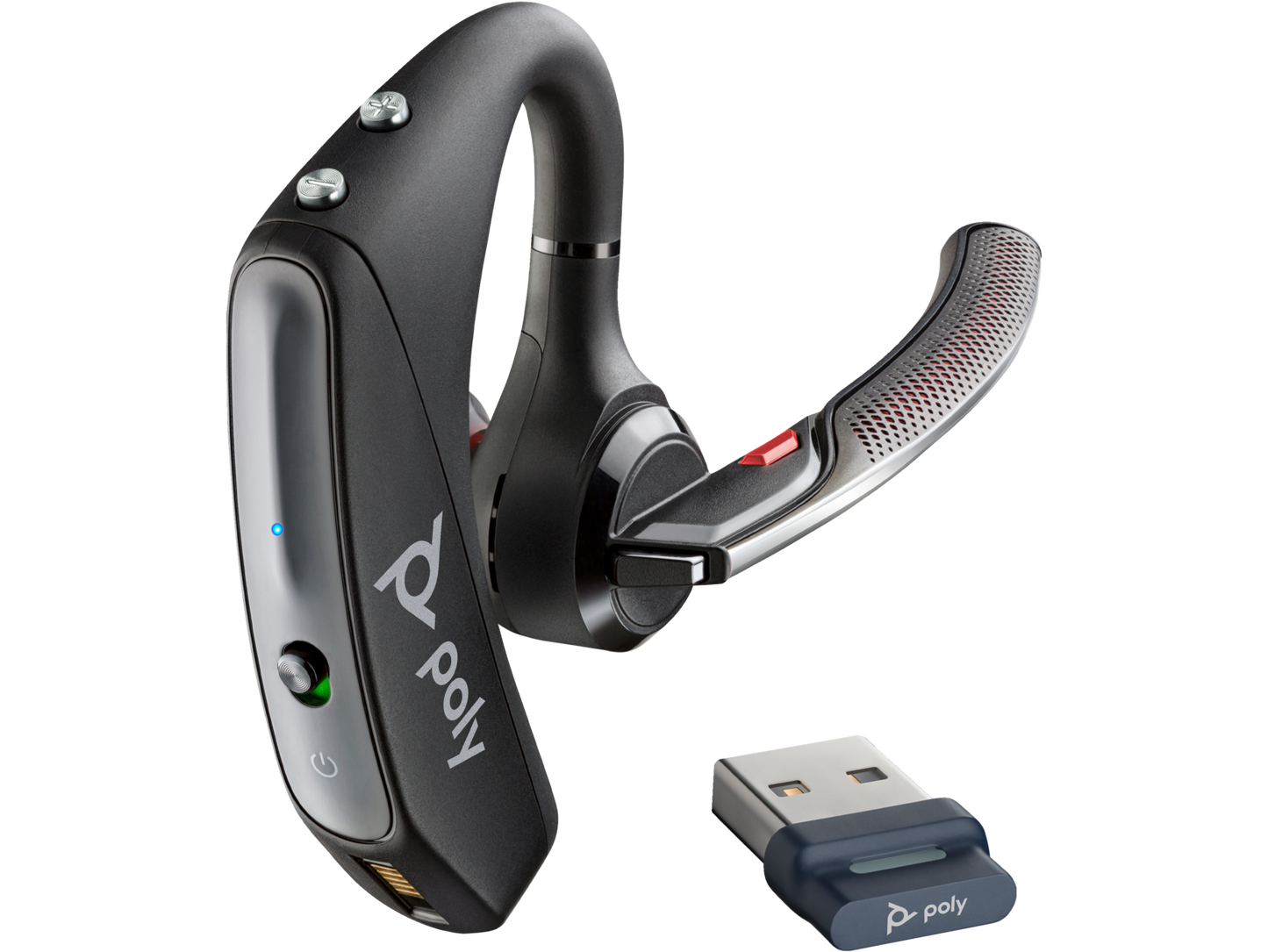 POLY VOYAGER 5200 USB-A BLUETOOTH HEADSET +BT700 DONGLE