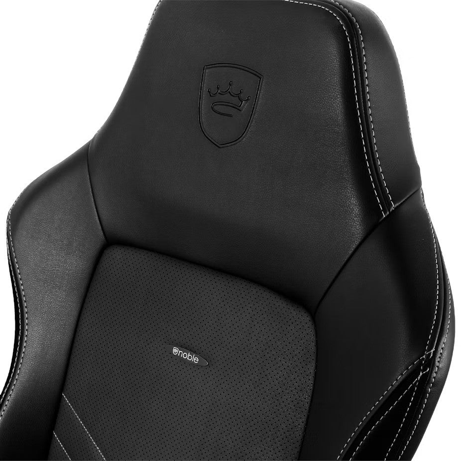 HERO GAMING CHAIR BLACK PLATINUM WHITE