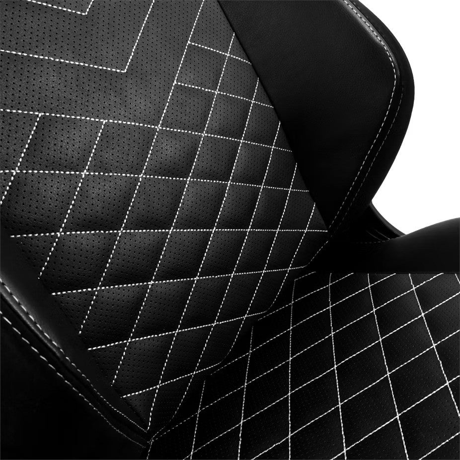 HERO GAMING CHAIR BLACK PLATINUM WHITE