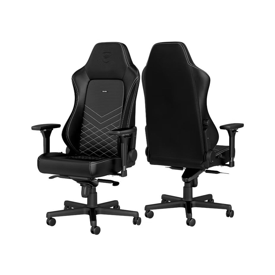HERO GAMING CHAIR BLACK PLATINUM WHITE
