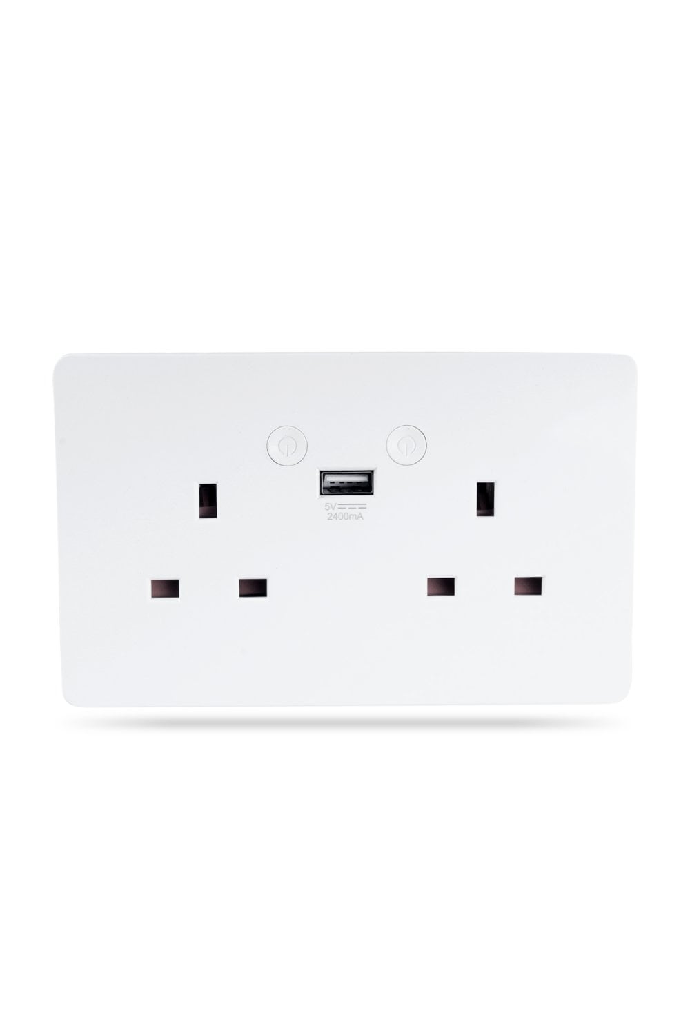 Tuya Smart dual wall socket UK + 1 usb