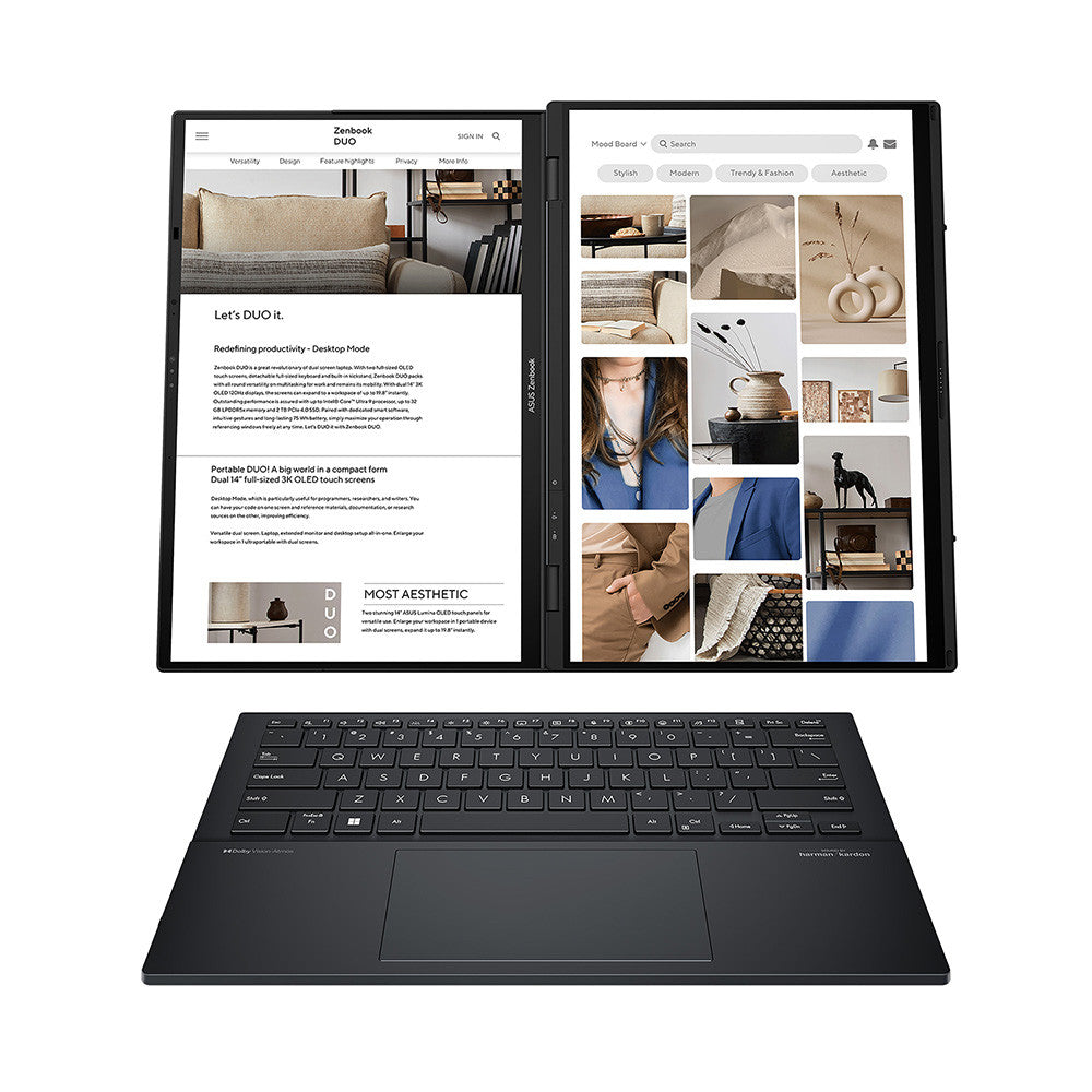 ASUS ZENBOOK OLED DUO TOUCHSCREEN 14 I9ULTRA 32GB 2TB W11PRO