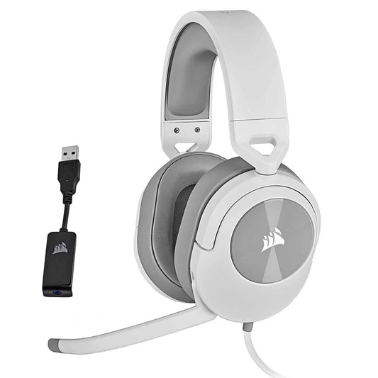 CORSAIR HS55 7.1 GAMING HEADSET WHITE