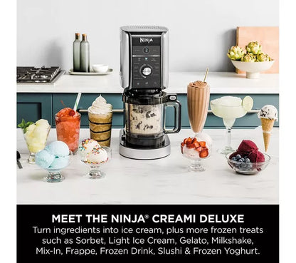 NINJA CREAMI ICE CREAM DELUXE 10 IN 1