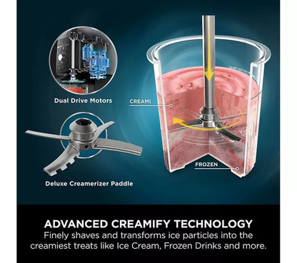 NINJA CREAMI ICE CREAM DELUXE 10 IN 1
