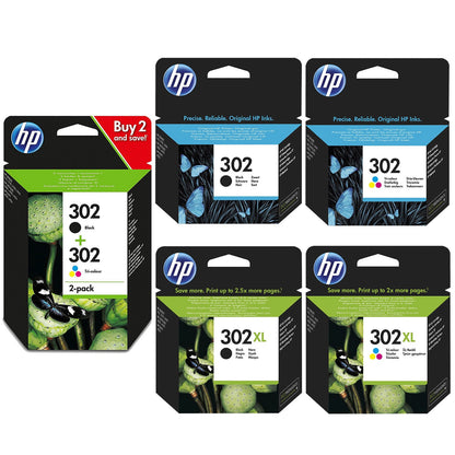 HP 302 ORIGINAL CARTRIDGES
