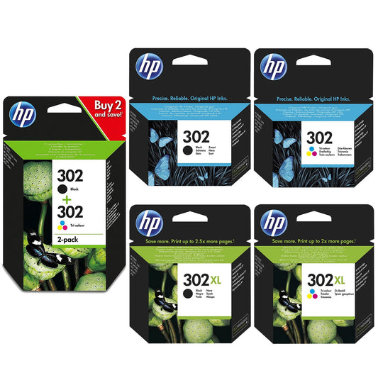 HP 302 ORIGINAL CARTRIDGES