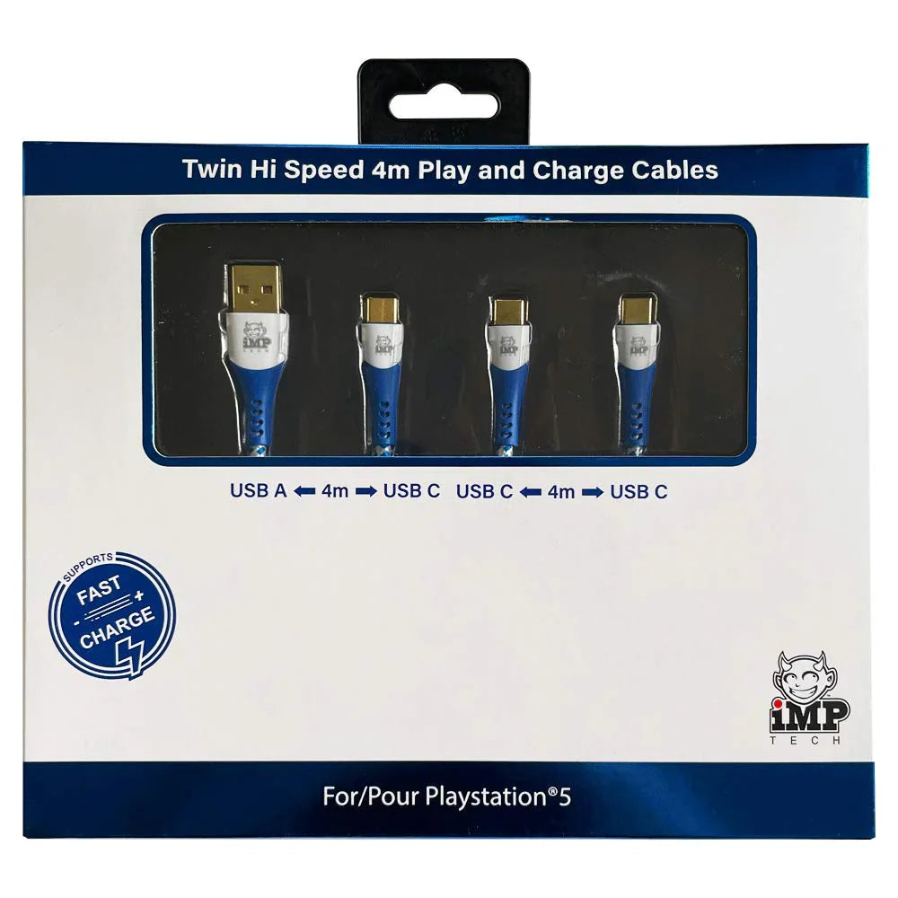 4M High Speed USB A to USB C Play & Charge Cable