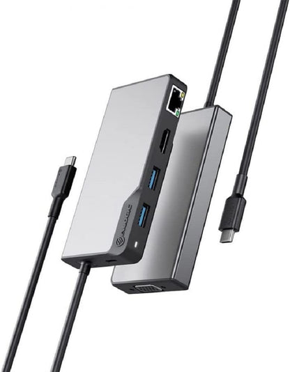 Alogic Fusion MAX USB Type C Docking Station 4K SGray