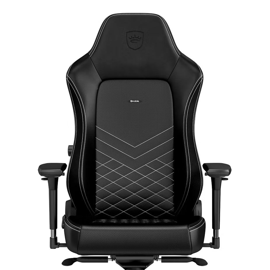 HERO GAMING CHAIR BLACK PLATINUM WHITE