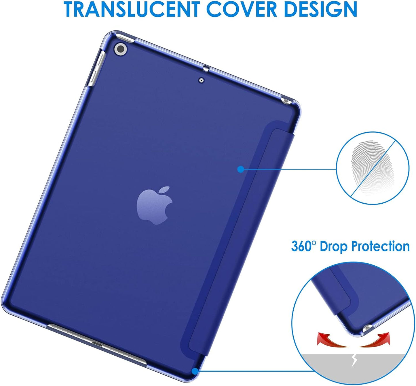 FLIP COVER 10.2 BLUE NAVY IPAD 9TH