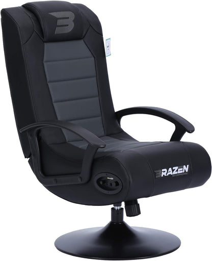 BRAZEN GAMING CHAIR 2.1 BLUETOOTH SURROUND BLACK