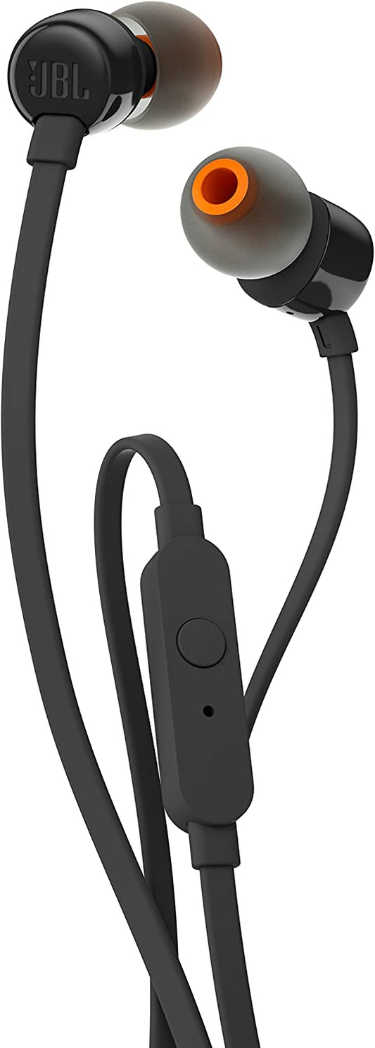 JBL EAPHONES BLACK T110 W/MIC
