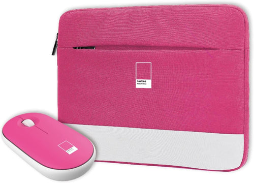PANTONE  16 PINK SLEEVE WITH CORDLESS MOUSE
