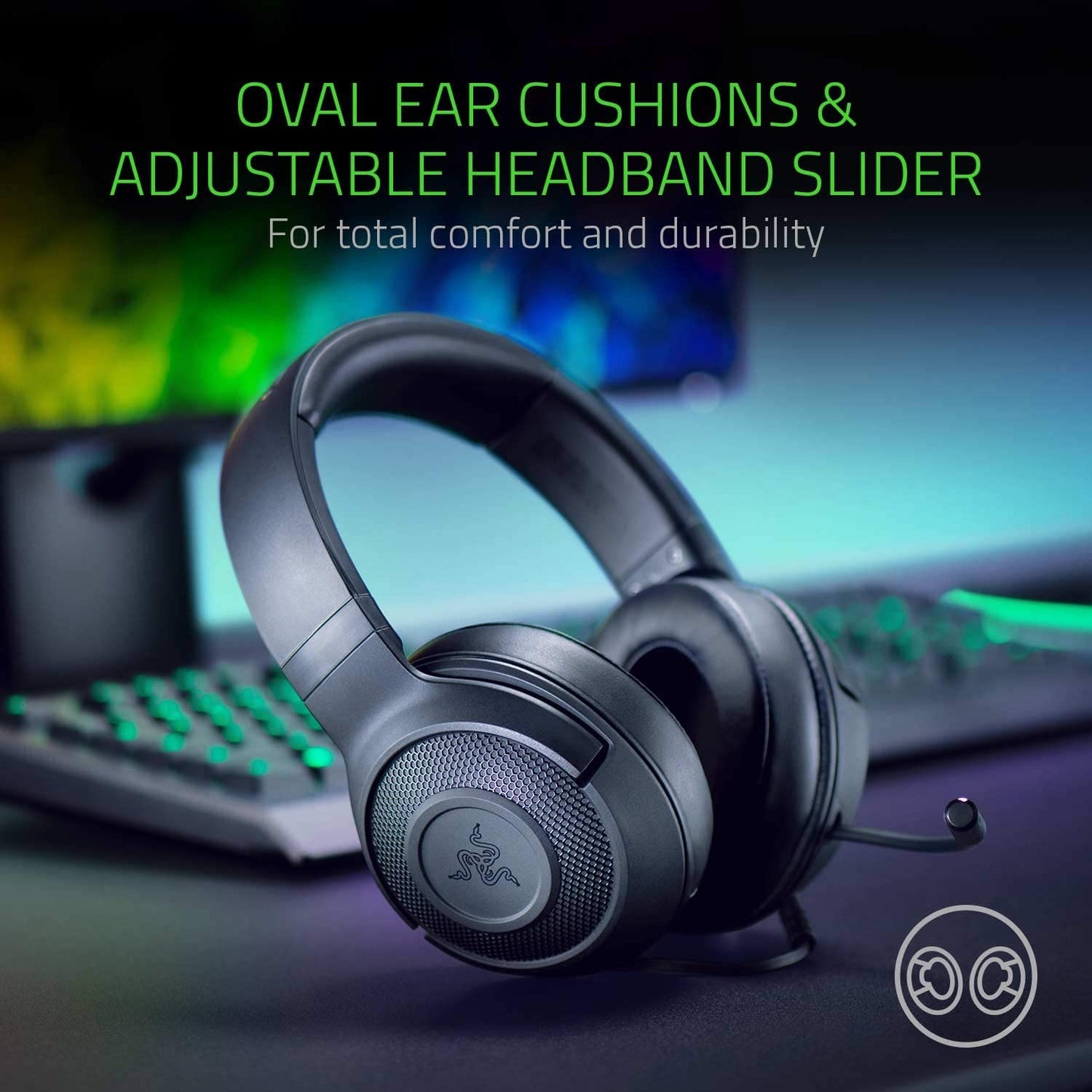 Razer Kraken X Lite - 3.5mm Gaming Headset