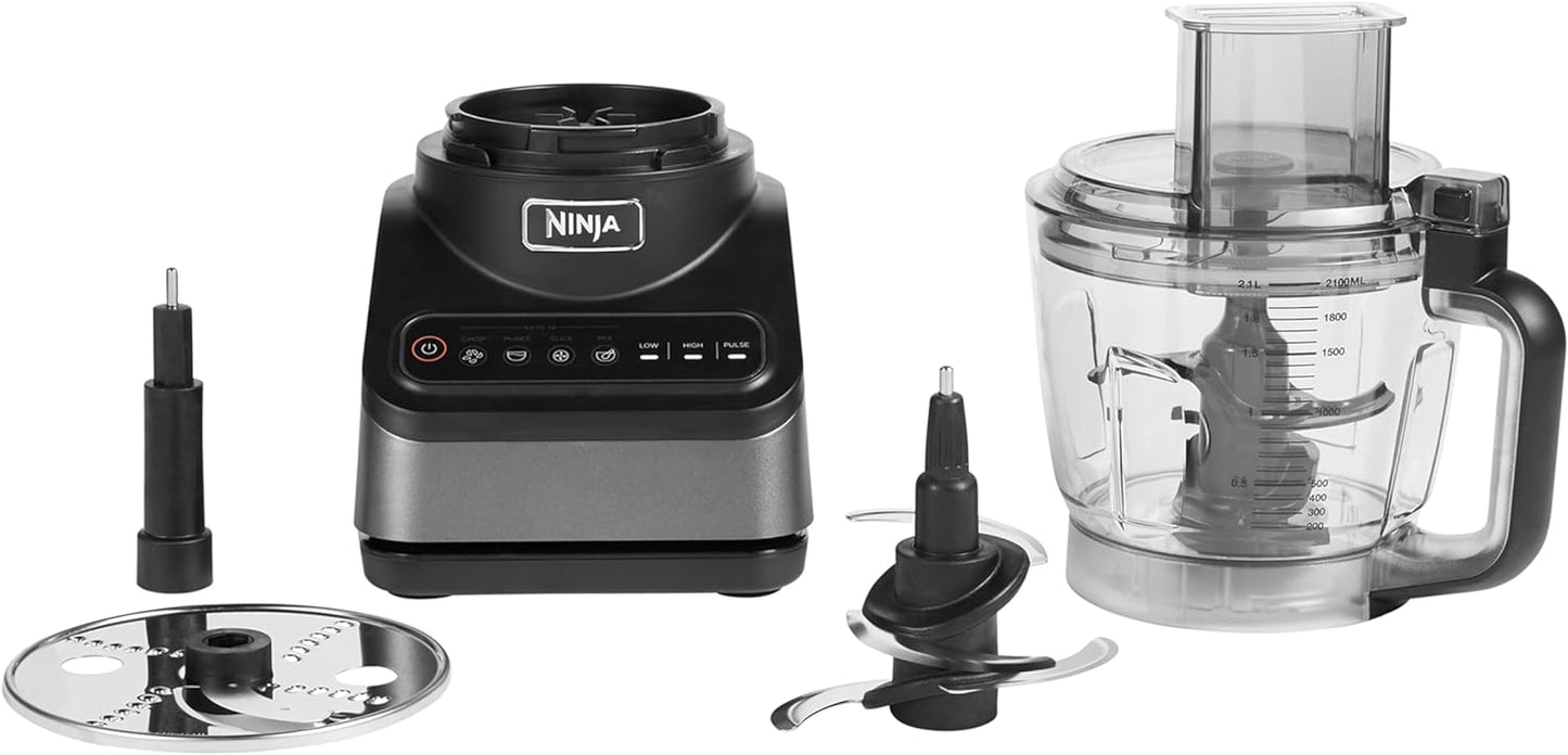 NINJA FOOD PROCESSOR WITH AUTO IQ 2.1L