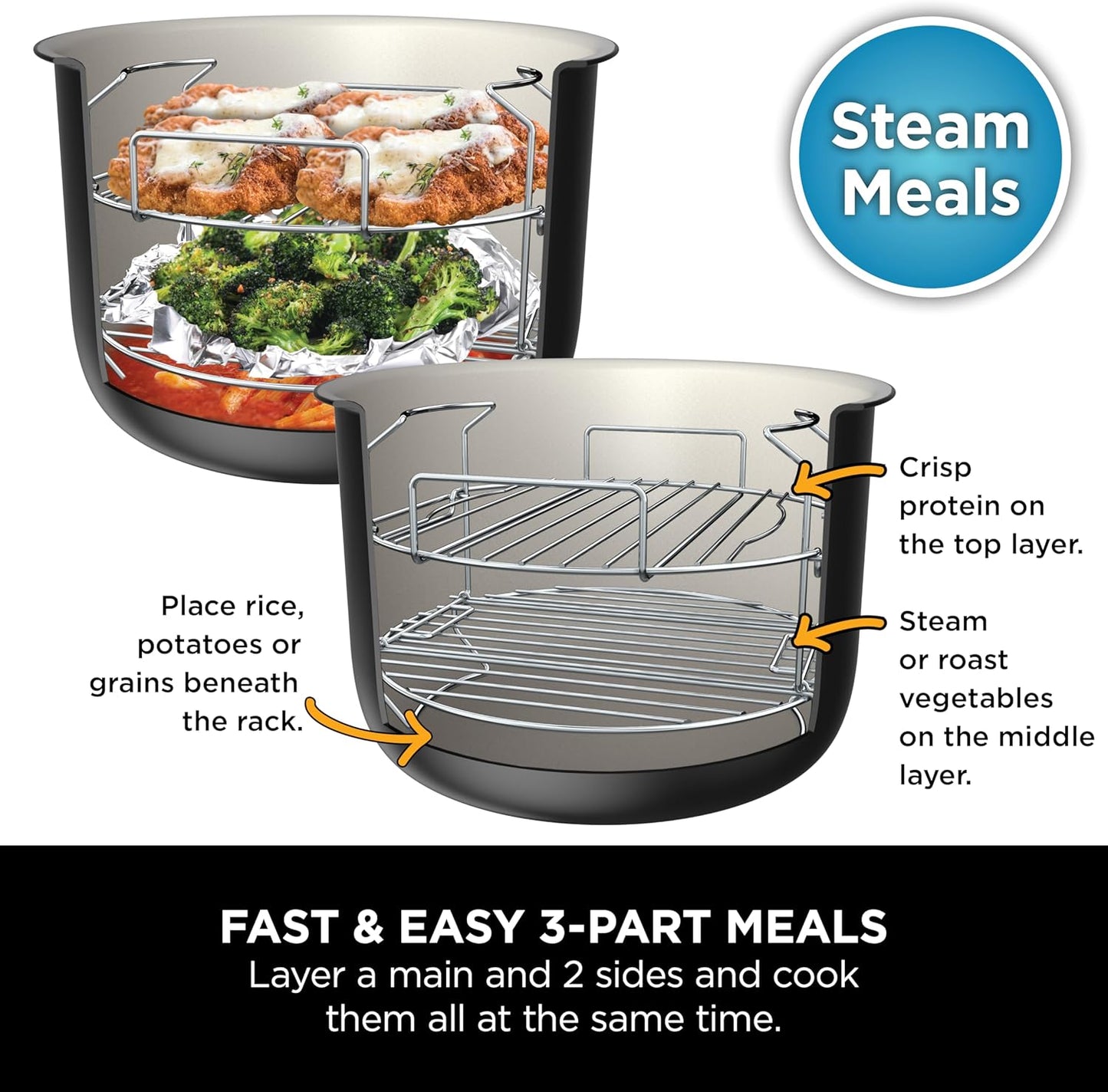 NINJA FOODI MAX 15 IN 1 MULTI COOKER - SMART COOK