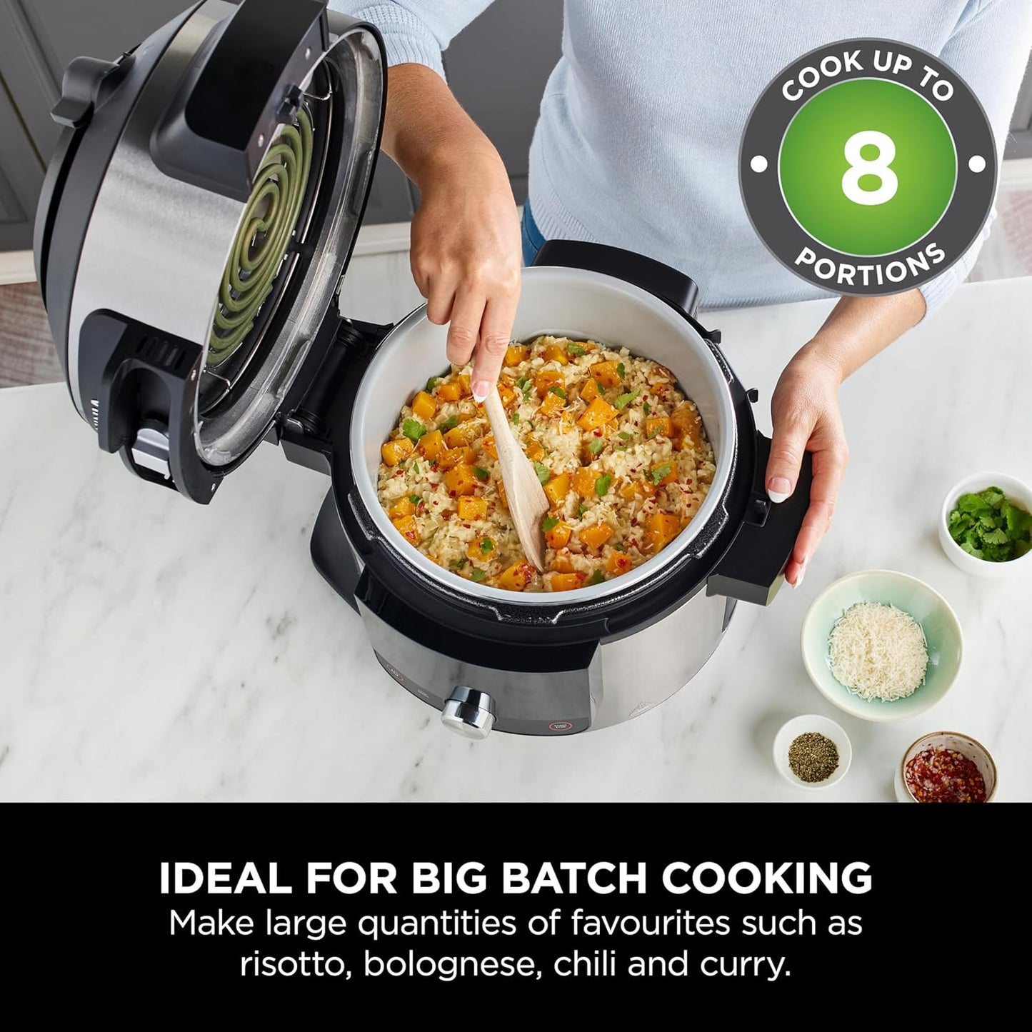 NINJA FOODI MAX 15 IN 1 MULTI COOKER - SMART COOK