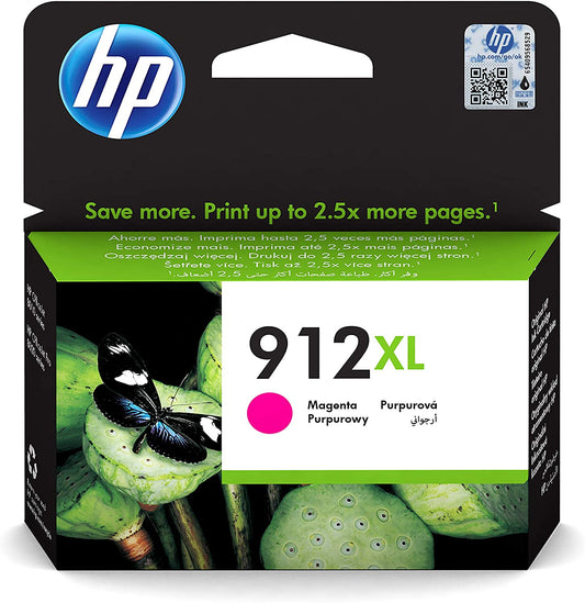 HP 912XL MAGENTA INK CARTRIDGE