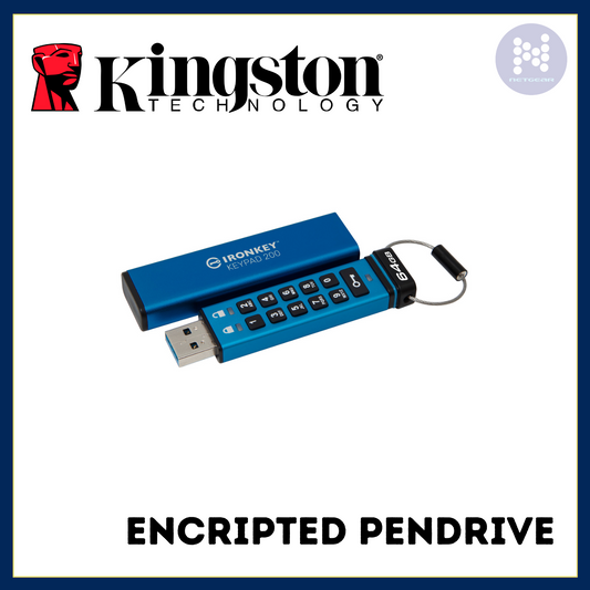 Kingston ironkey encripted pendrive 64gb