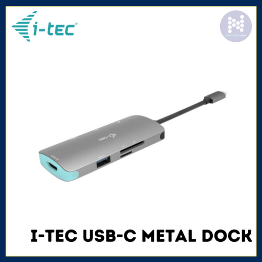 I-TEC USB-C METAL DOCK 4K HDMI 3XUSB-A USB-C PD