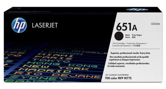 HP LASERJET TONER  651A (M775) BLACK