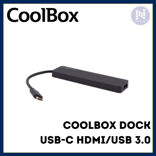 COOLBOX DOCK USB-C HDMI/USB 3.0