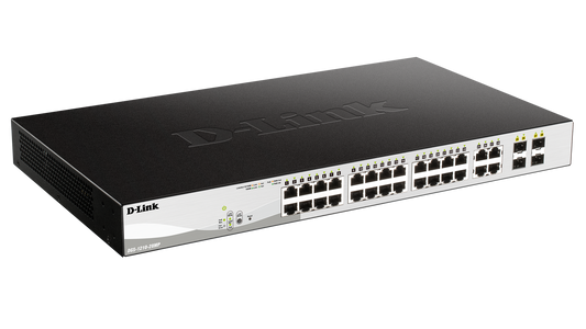 24 Ports Manageable POE switch Gigabit rack mountable