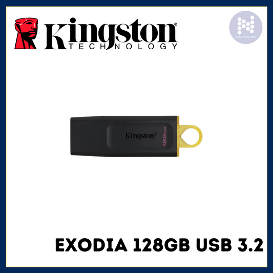 KINGSTON DATATRAVELER EXODIA USB 128GB FLASH DRIVE