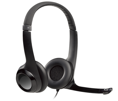 AURICULAR LOGITECH STEREO HEADSET H390