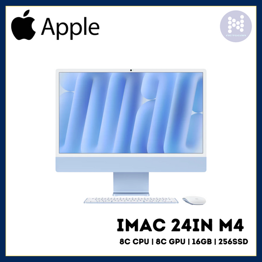 IMAC 24IN M4 8C CPU 8C GPU 16GB 256SSD BLUE