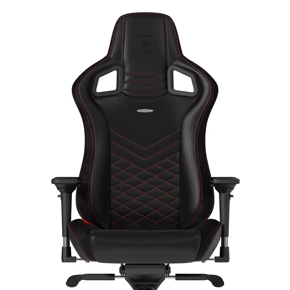 EPIC PU LEATHER GAMING CHAIR BLACK BLUE