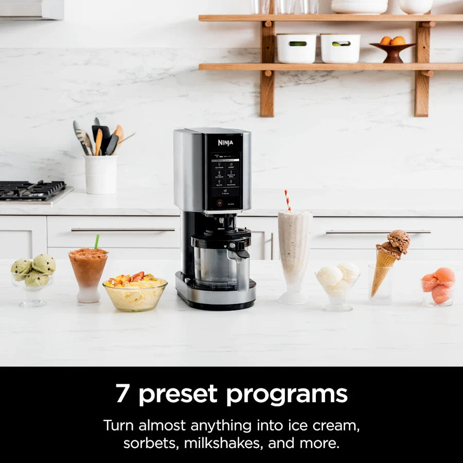 NINJA CREAMI ICE CREAM DELUXE 7 IN 1