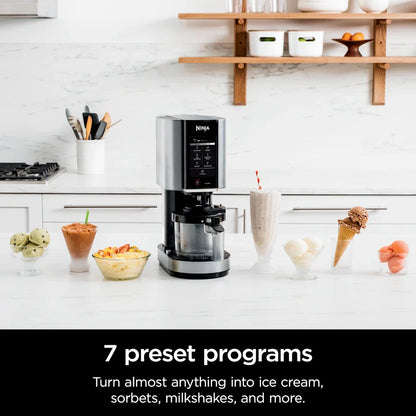 NINJA CREAMI ICE CREAM DELUXE 7 IN 1