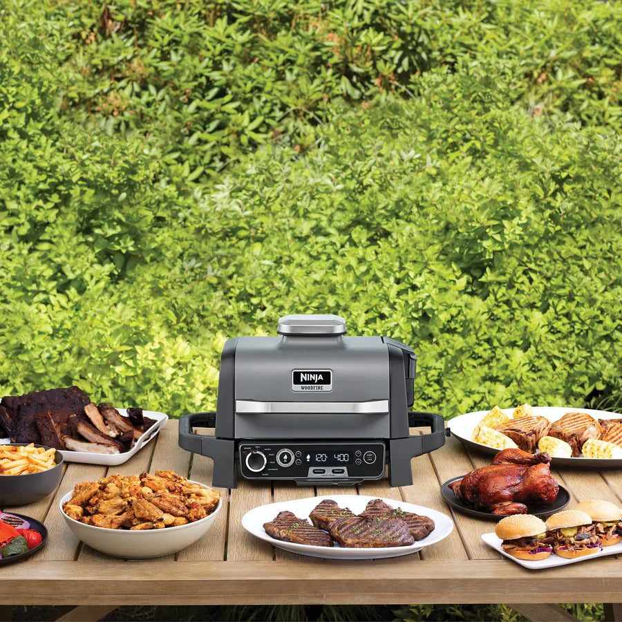 NINJA WOODFIRE ELECTRIC BBQ GRILL & SMOKE