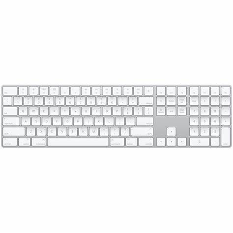 Apple Magic Keyboard with Numeric Keypad - Silver | UK